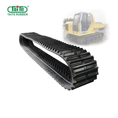 İyi bir fiyat. Komatsu CD60R için 600x100x82 Boyut, 8200MM Uzunluk ve Kauçuk ve Çelik Kablo Malzemesi ile Sıkı Sürekli Kauçuk Çizgi çevrimiçi
