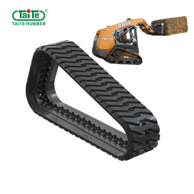 İyi bir fiyat. Skid Steer Loader İçin Yüksek Performanslı Sürekli CTL Kauçuk Paletler 400x86BLx52 CASE TR270 çevrimiçi