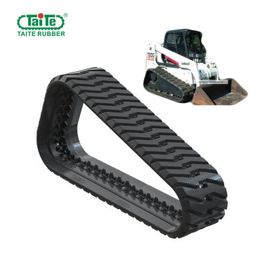 İyi bir fiyat. Skid Steer Rubber Tracks 450x86BLx52 BOBCAT T200 İçin Enhenced Kablo ve Yüksek Hız İzleyen Güçlü Sırtı Profili ile çevrimiçi