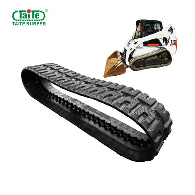 İyi bir fiyat. Sürekli Skid Steer Kauçuk Parçalar BOBCAT Skid Loader T190C için Daha Az Toprak Hasarlı 320x86BCx49 çevrimiçi