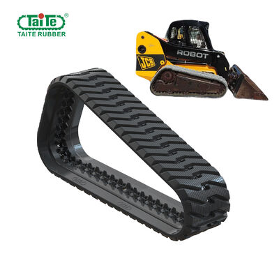 İyi bir fiyat. Eklemsiz Skid Steer Kauçuk Parça 320 X 86BL X 50 Sert Zeminlere Uyarlanmış JCB ROBOT180T Için çevrimiçi