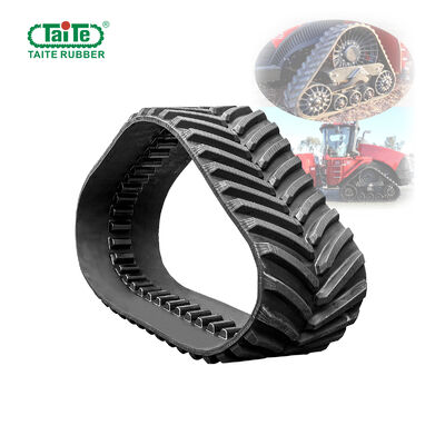 Kalite CASE IH 9300 için güçlendirilmiş sürüş çubuğu ve yüksek çekişli dayanıklı 30 "x 6" x 39 Kası Kauçuk İzleri Fabrika